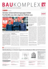 Zeitung Baukomplex ältere Ausgaben