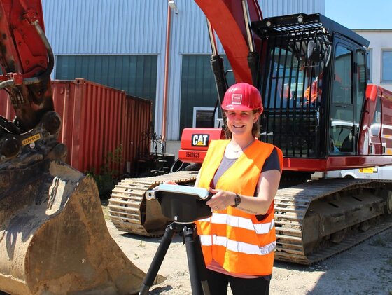 Menschen auf Baustellen