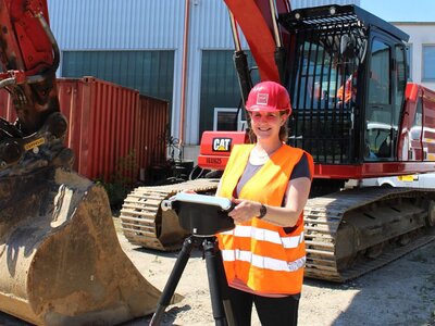 Menschen auf Baustellen