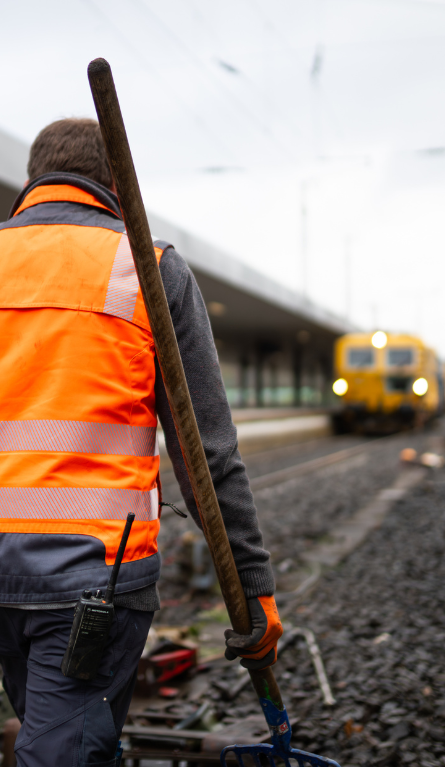 Gleisbau:<br>Rückbau, Umbau & Neubau von Gleisanlagen